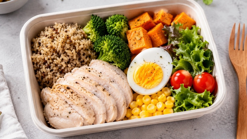 雞胸肉料理示意圖